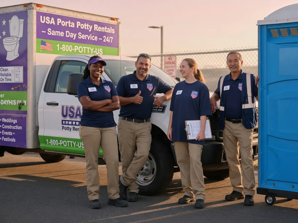 Porta Potty Rental company in Wood Lake, MN